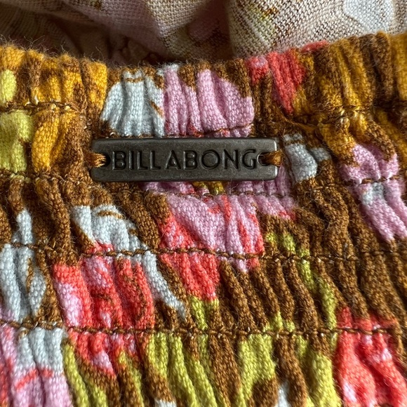 Billabong Floral Yellow and Pink Dress - Picture 5 of 8